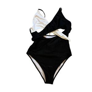 NWT, Cupshe Color Block One Piece Swimsuit, Sz XL